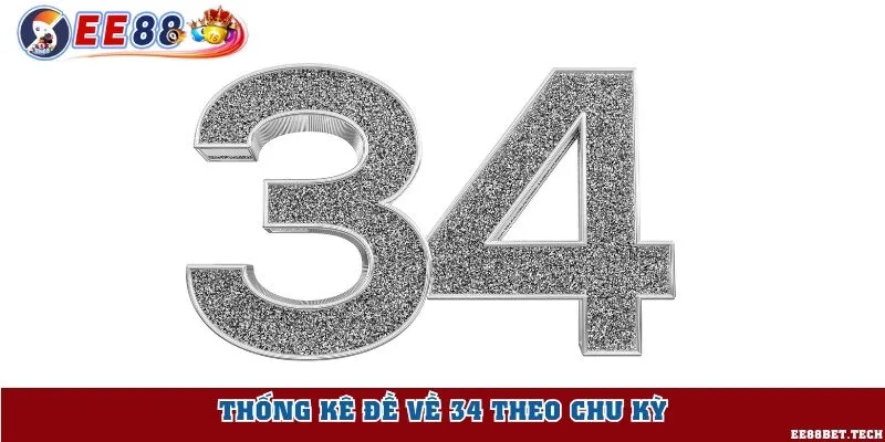 Thống kê đề về 34 theo chu kỳ